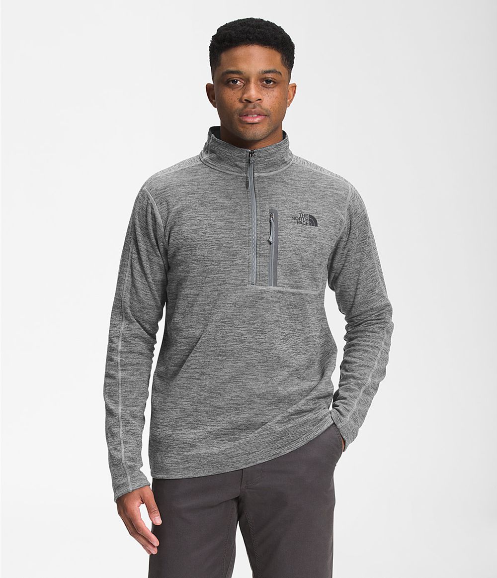 The North Face Canyonlands ½ Zip Sweatshirt Herren - Grau CH-259QKVH